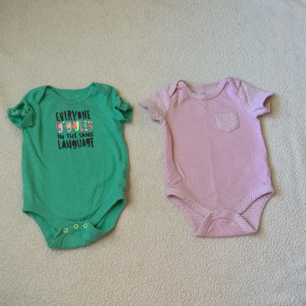 Cat & Jack 0-3 mo Onesie Bundle